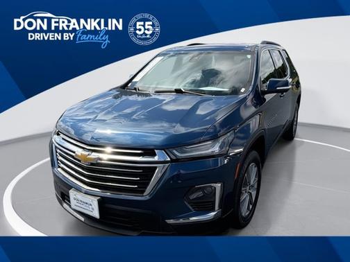 Northsky Blue Metallic 2023 Chevrolet Traverse LT Cloth