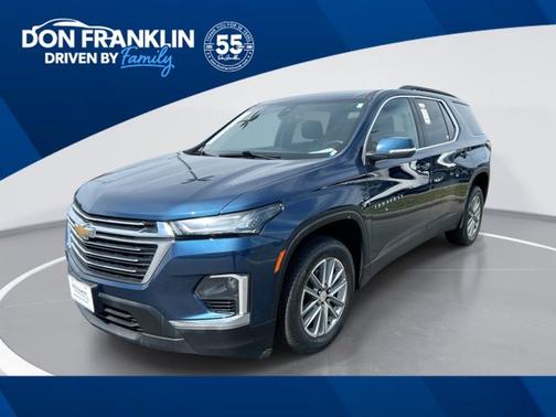 Northsky Blue Metallic 2023 Chevrolet Traverse LT Cloth