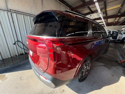 Flare Red 2025 Kia Carnival Hybrid SX
