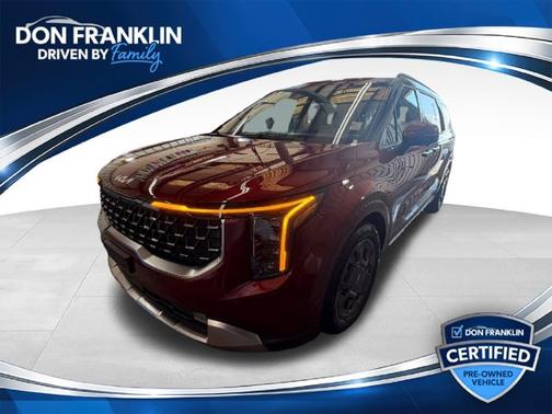 Flare Red 2025 Kia Carnival Hybrid SX