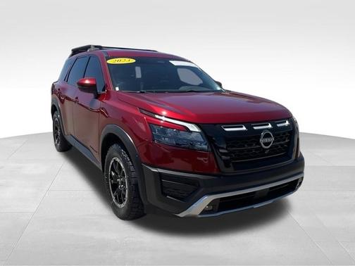 Scarlet Ember Tintcoat 2023 Nissan Pathfinder Rock Creek