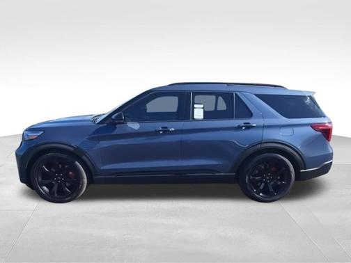 Blue Metallic 2021 Ford Explorer ST