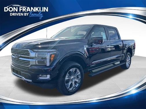 Antimatter Blue Metallic 2026 Ford F-150 Platinum