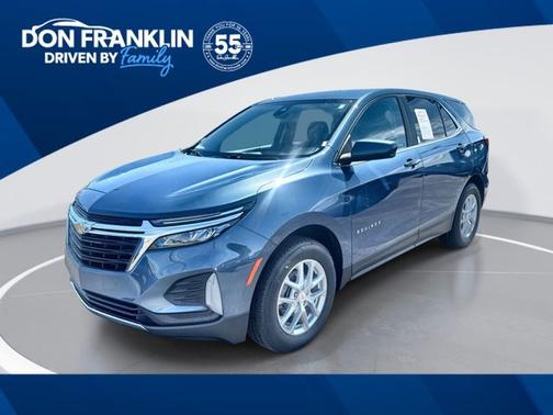Lakeshore Blue Metallic 2024 Chevrolet Equinox 1LT