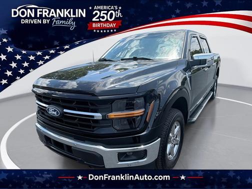 Black 2024 Ford F-150 XLT