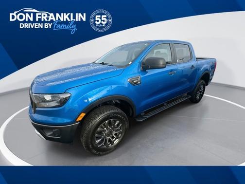 Blue Metallic 2022 Ford Ranger XLT