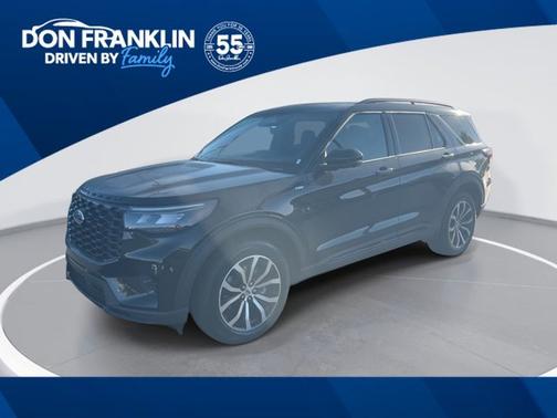 Agate Black Metallic 2026 Ford Explorer ST-Line