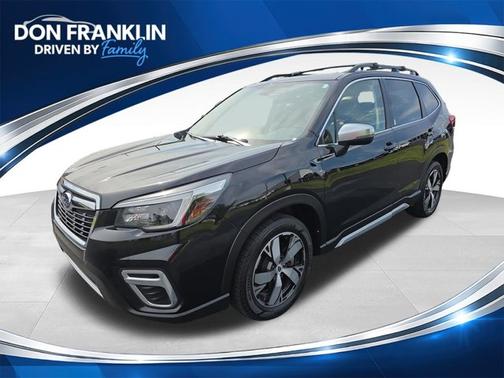 Crystal Black Silica 2021 Subaru Forester Touring