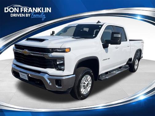 Summit White 2025 Chevrolet Silverado 2500 LT