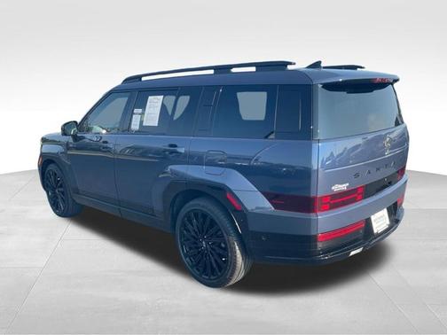 Atlantis Blue 2025 Hyundai SANTA FE Calligraphy