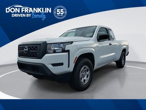 Glacier White 2024 Nissan Frontier S