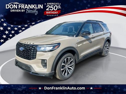 Marsh Gray 2026 Ford Explorer ST-Line