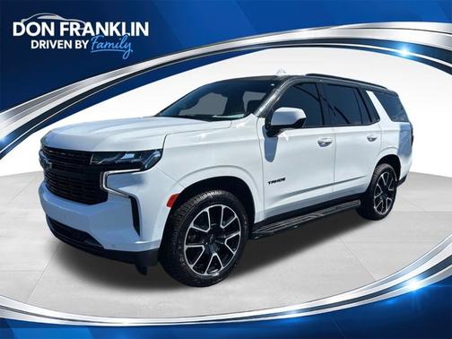 Summit White 2023 Chevrolet Tahoe RST