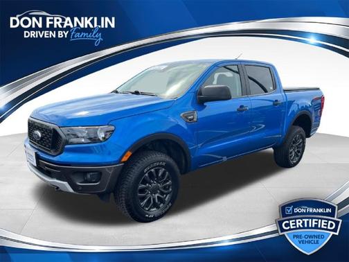 Blue Metallic 2023 Ford Ranger XLT