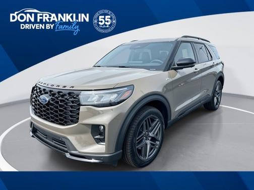 Marsh Gray 2026 Ford Explorer ST-Line