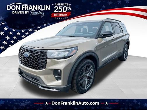 Marsh Gray 2026 Ford Explorer ST-Line