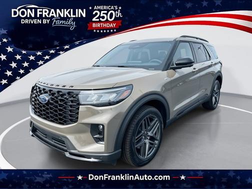Marsh Gray 2026 Ford Explorer ST-Line
