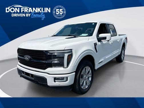 White Metallic 2024 Ford F-150 Platinum