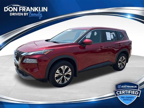 Scarlet Ember Tintcoat 2023 Nissan Rogue SV