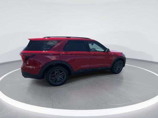 Rapid Red Metallic Tinted Clearcoat 2026 Ford Explorer ST-Line
