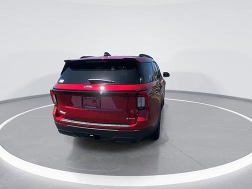 Rapid Red Metallic Tinted Clearcoat 2026 Ford Explorer ST-Line