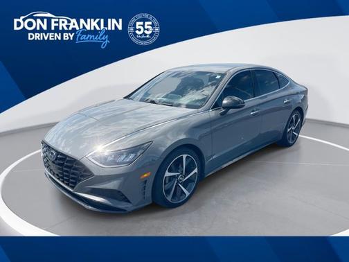 Hampton Gray 2021 Hyundai SONATA SEL Plus