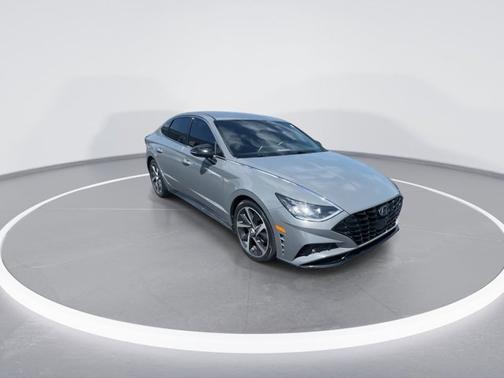 Hampton Gray 2021 Hyundai SONATA SEL Plus