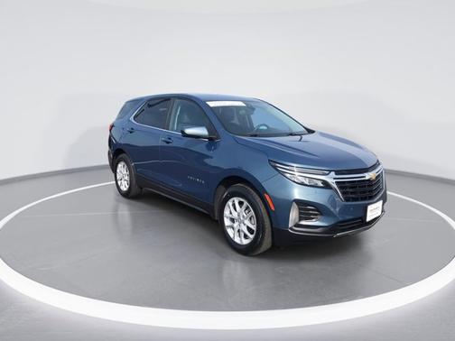 Lakeshore Blue Metallic 2024 Chevrolet Equinox 1LT