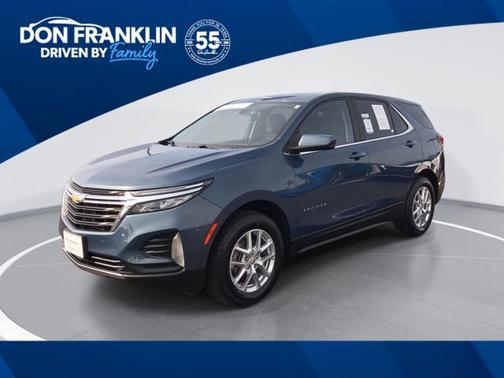 Lakeshore Blue Metallic 2024 Chevrolet Equinox 1LT