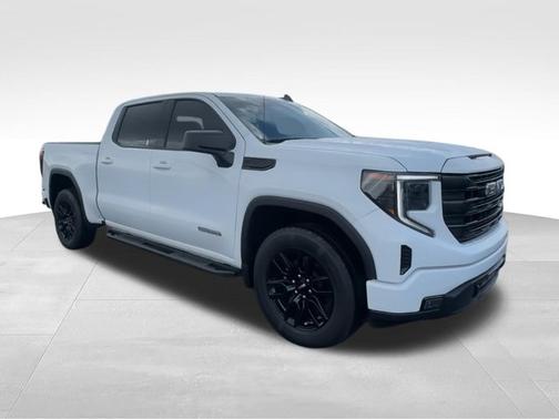 Summit White 2023 GMC Sierra 1500 Elevation