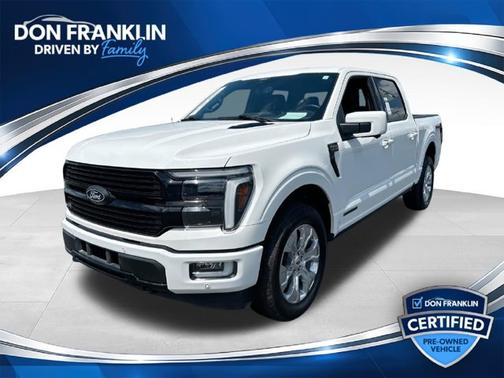 White Metallic 2024 Ford F-150 Platinum