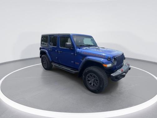 Ocean Blue Metallic Clearcoat 2019 Jeep Wrangler Unlimited Rubicon