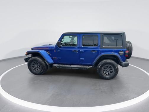 Ocean Blue Metallic Clearcoat 2019 Jeep Wrangler Unlimited Rubicon