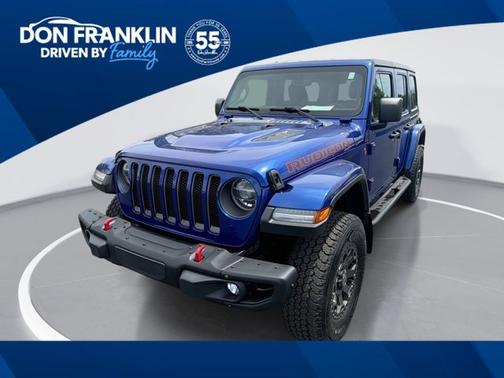 Ocean Blue Metallic Clearcoat 2019 Jeep Wrangler Unlimited Rubicon