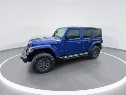 Ocean Blue Metallic Clearcoat 2019 Jeep Wrangler Unlimited Rubicon