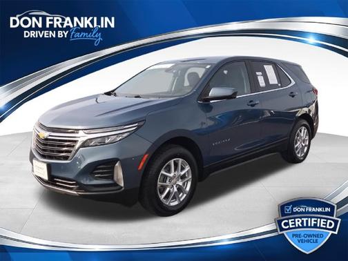 Lakeshore Blue Metallic 2024 Chevrolet Equinox 1LT