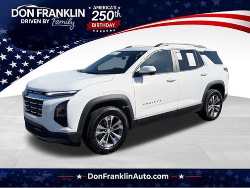 Summit White 2025 Chevrolet Equinox AWD LT