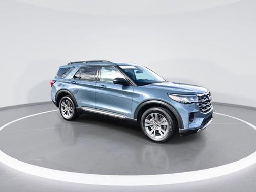 Vapor Blue 2025 Ford Explorer Active