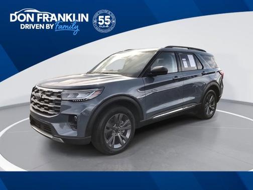 Vapor Blue 2025 Ford Explorer Active