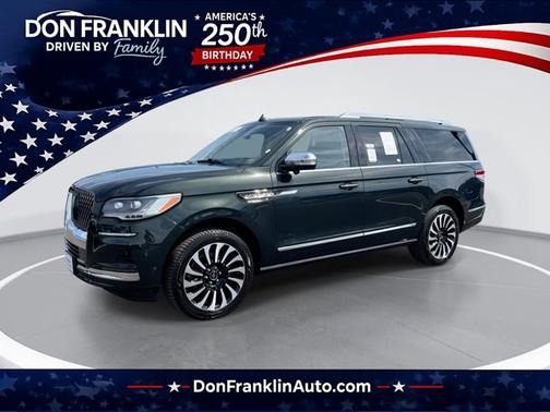 Green Metallic 2022 Lincoln Navigator L Black Label