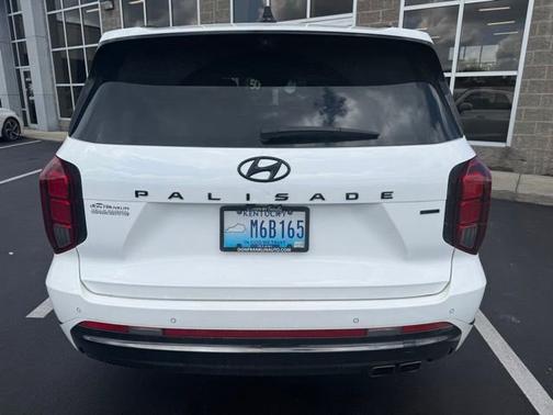 Hyper White 2025 Hyundai PALISADE Calligraphy Night Edition