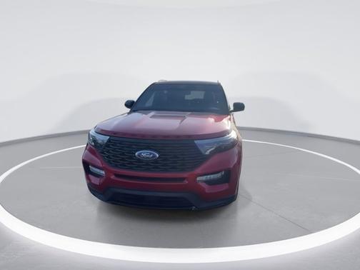 Rapid Red Metallic Tinted Clearcoat 2022 Ford Explorer ST-Line