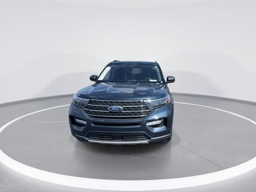 Blue Metallic 2023 Ford Explorer XLT