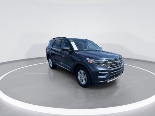 Blue Metallic 2023 Ford Explorer XLT