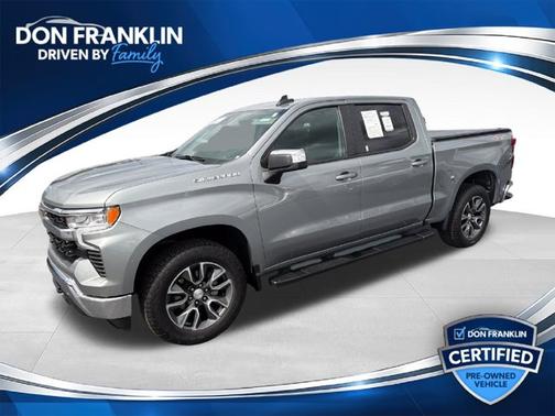 Sterling Gray Metallic 2024 Chevrolet Silverado 1500 LT