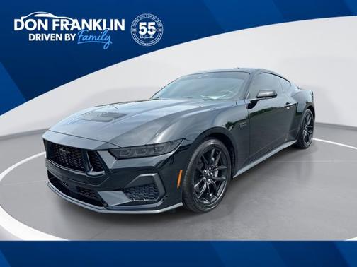 Shadow Black 2025 Ford Mustang GT