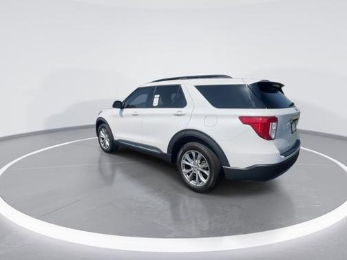 White Metallic 2023 Ford Explorer XLT