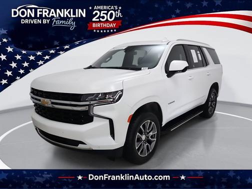 Summit White 2023 Chevrolet Tahoe LS