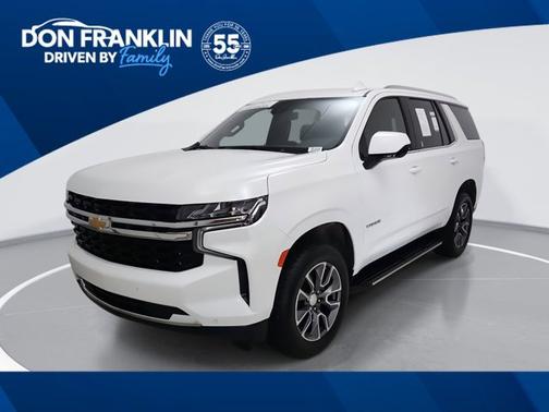 Summit White 2023 Chevrolet Tahoe LS