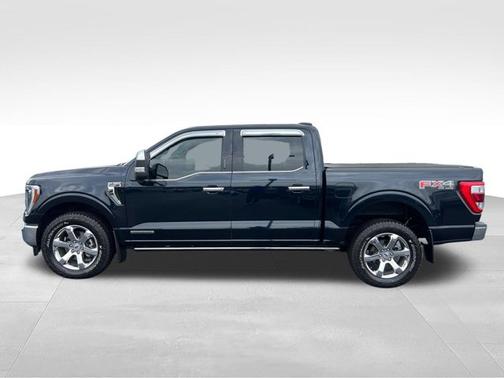 Blue Metallic 2021 Ford F-150 LARIAT